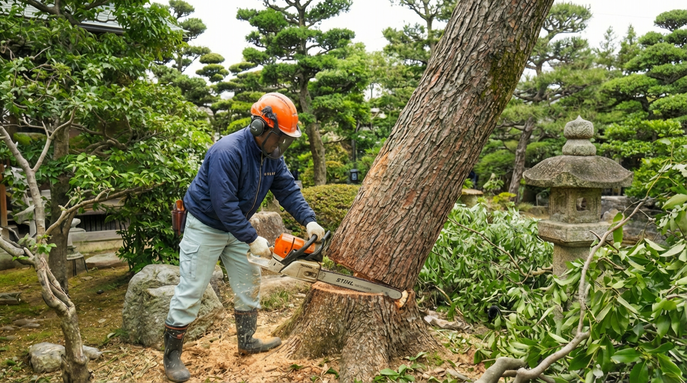 庭木の伐採・抜根
